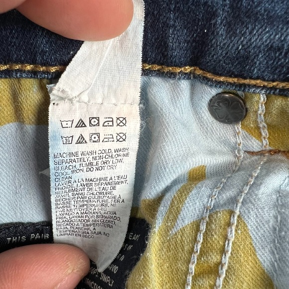 Lucky Brand Sofia Bootcut Jeans Dark Wash Denim Classic Style Womens 4 27‎ - Picture 5 of 13